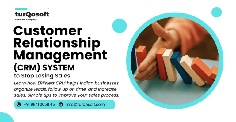 Customer Relationship Management (CRM) System to Stop Losing Sales