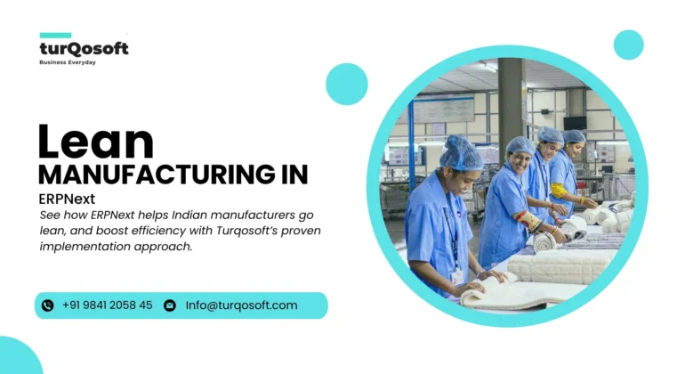 Lean Manufacturing in ERPNext