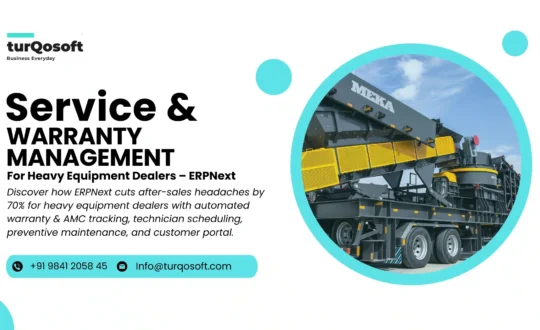 Service & Warranty Management for Heavy Equipment Dealers ERPNext