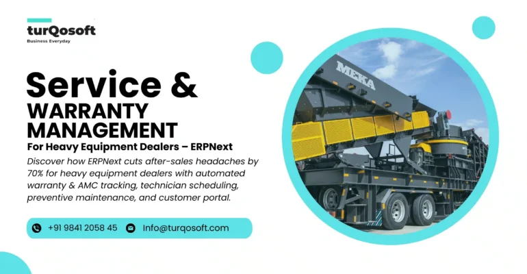 Service & Warranty Management for Heavy Equipment Dealers ERPNext