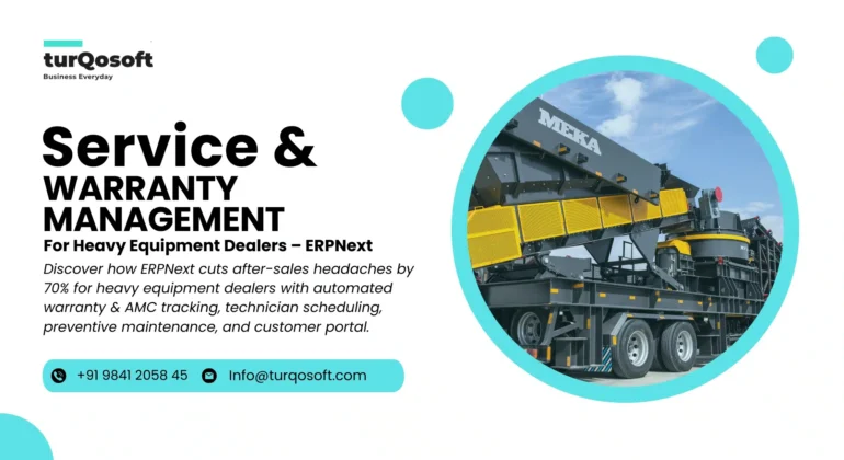 Service & Warranty Management for Heavy Equipment Dealers ERPNext