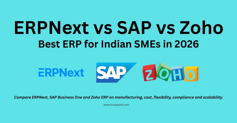 ERPNext vs SAP vs Zoho