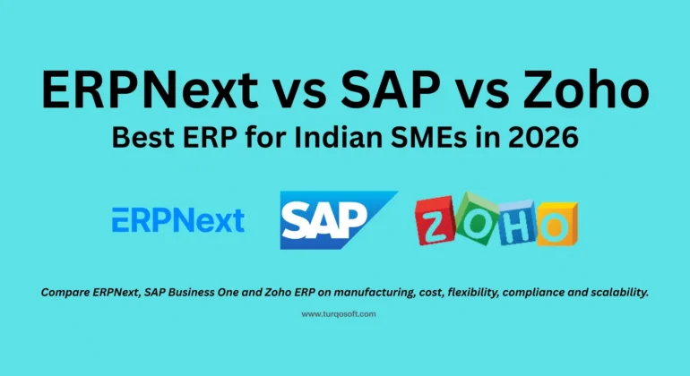 ERPNext vs SAP vs Zoho